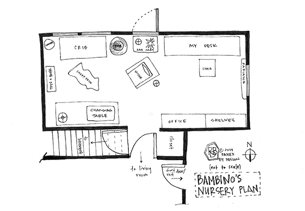 Bambino’s Nursery Plan – Raised by Design